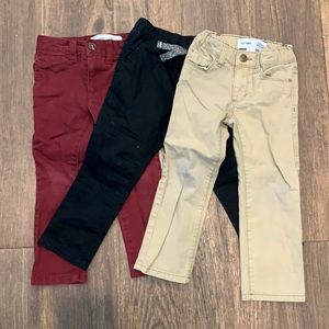 Lot of Pants Old Navy/Cat & Jack Boy size 3t